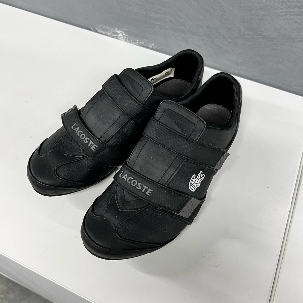 Lacoste Black Logo Shoes
